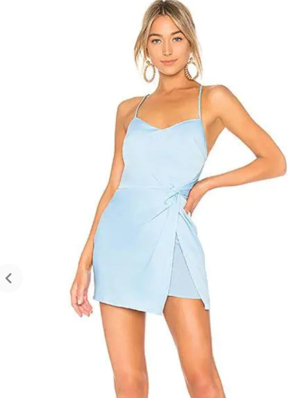 NBD Venice Blvd Dress in French Blue